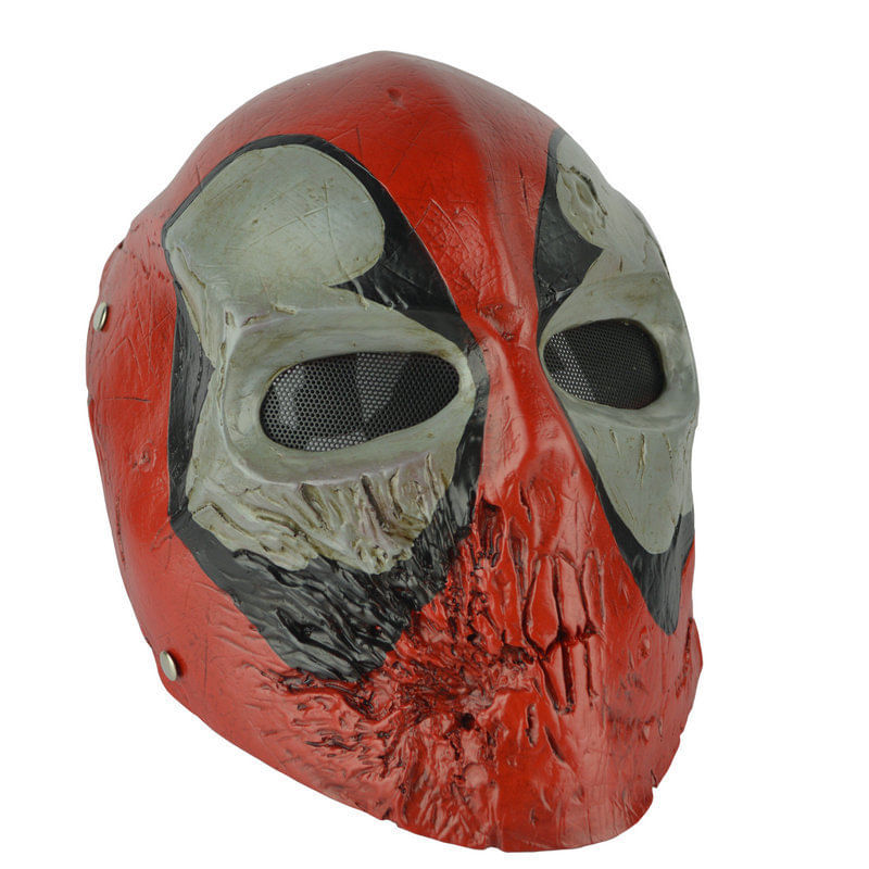 Máscara De Cosplay Deadpool Party Overhead Cover Halloween
