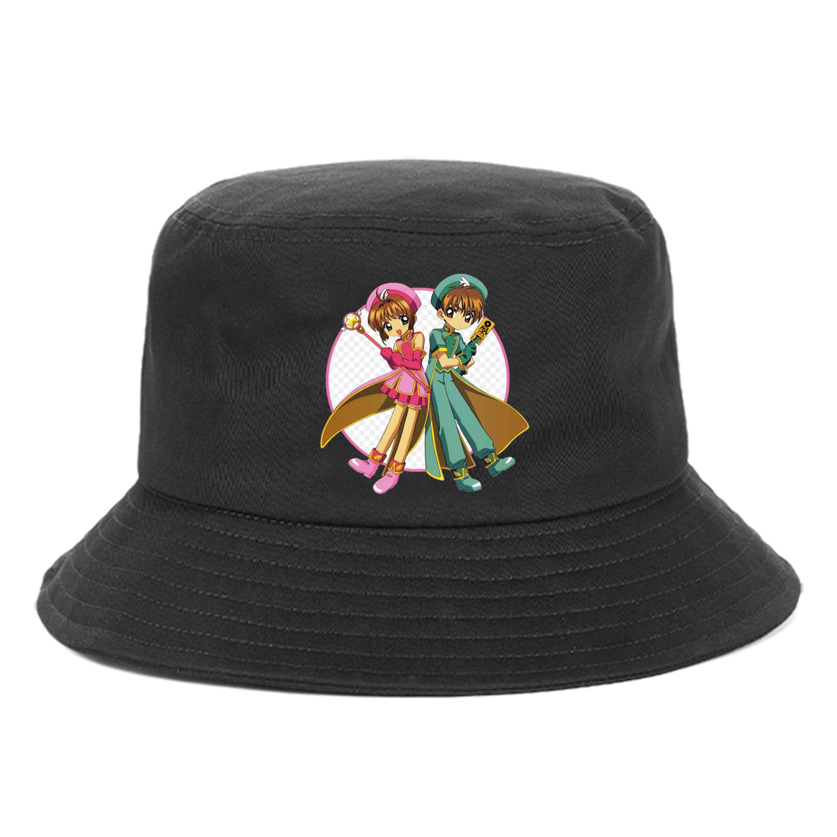 Bucket Hat Cards Captors Sakura Anime Sun Protection