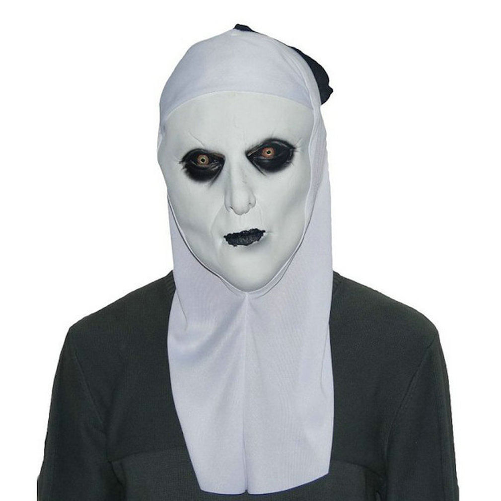 Mask Props Nuns Latex Para Festa À Fantasia De Carnaval De Halloween