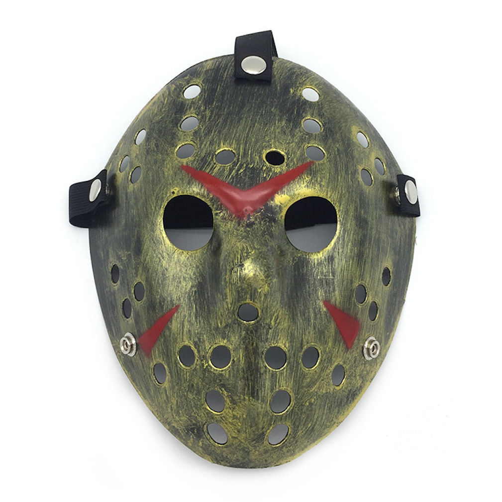 Máscara De Halloween Jason's Mask Cosplay Pvc Para Adultos
