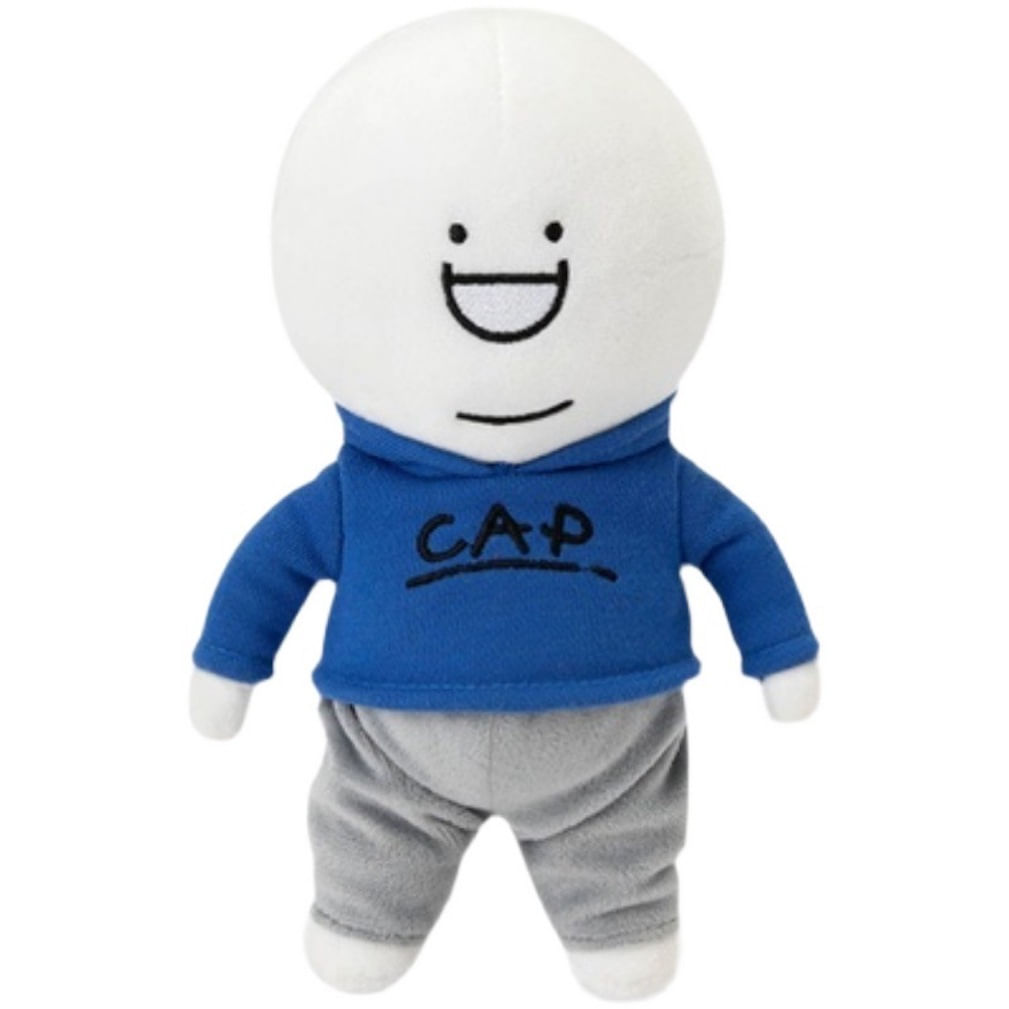 Cap Coincidences Anime Azul E Branco 26cm