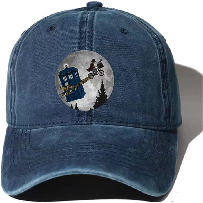 Boné De Beisebol Doctor Who Anime Para Crianças Ajustável 56-58cm