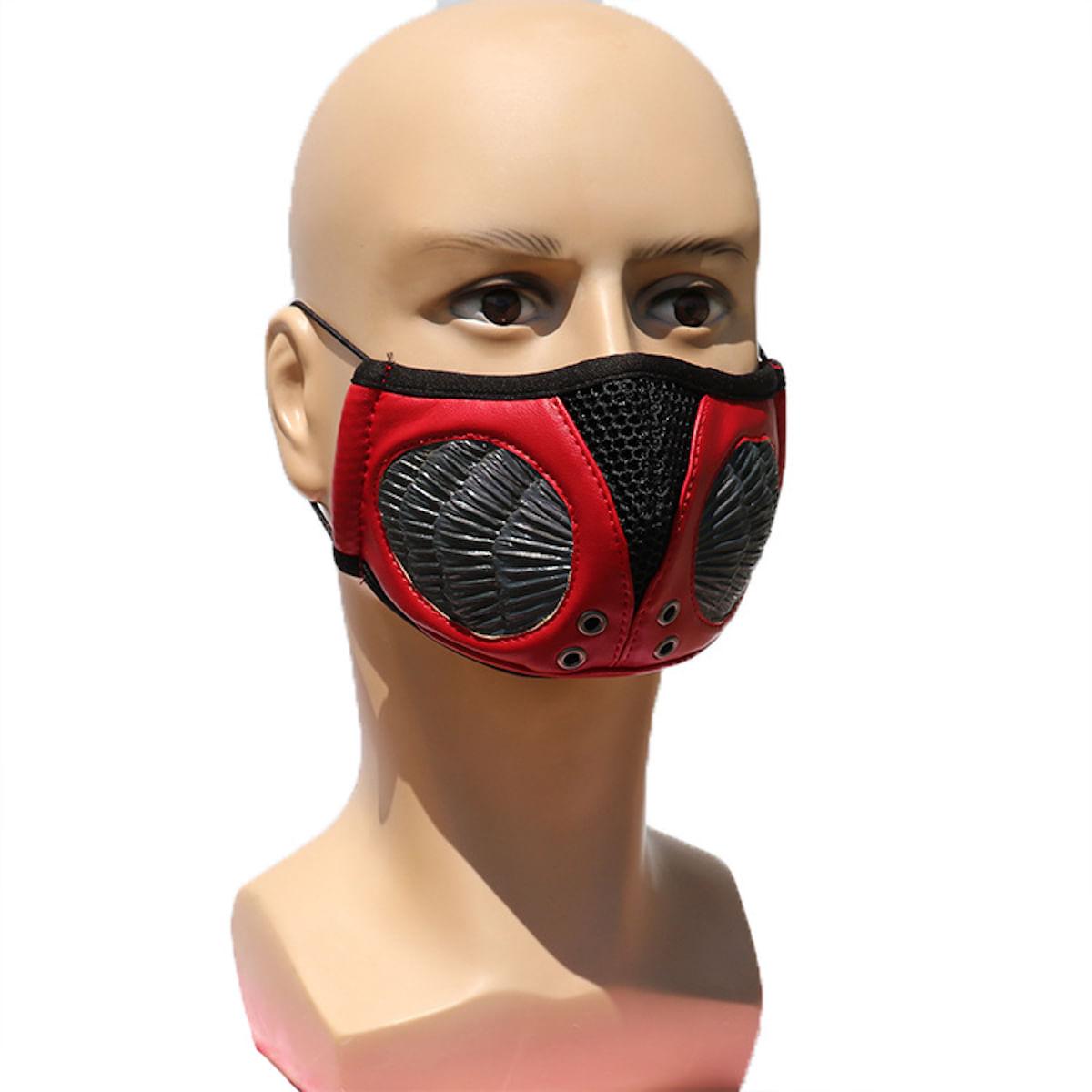 Mask Cos Latex Half Face Masquerade Party Performance