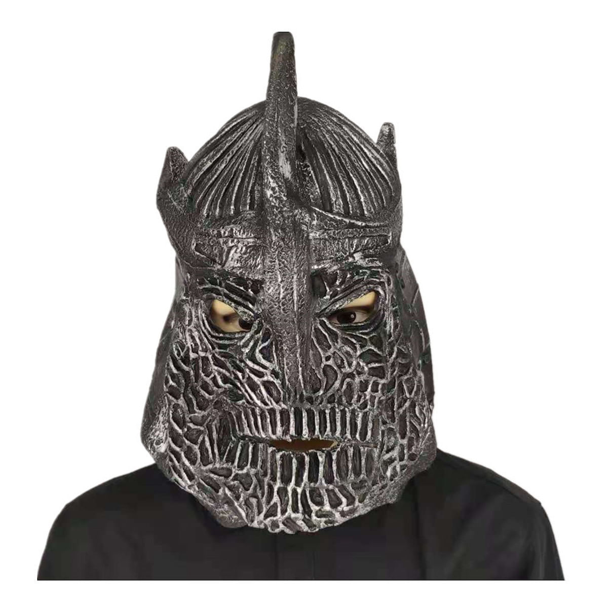 Fantasia Assustadora De Cosplay De Látex De Rosto Inteiro Com Máscara De Homem De Ferro