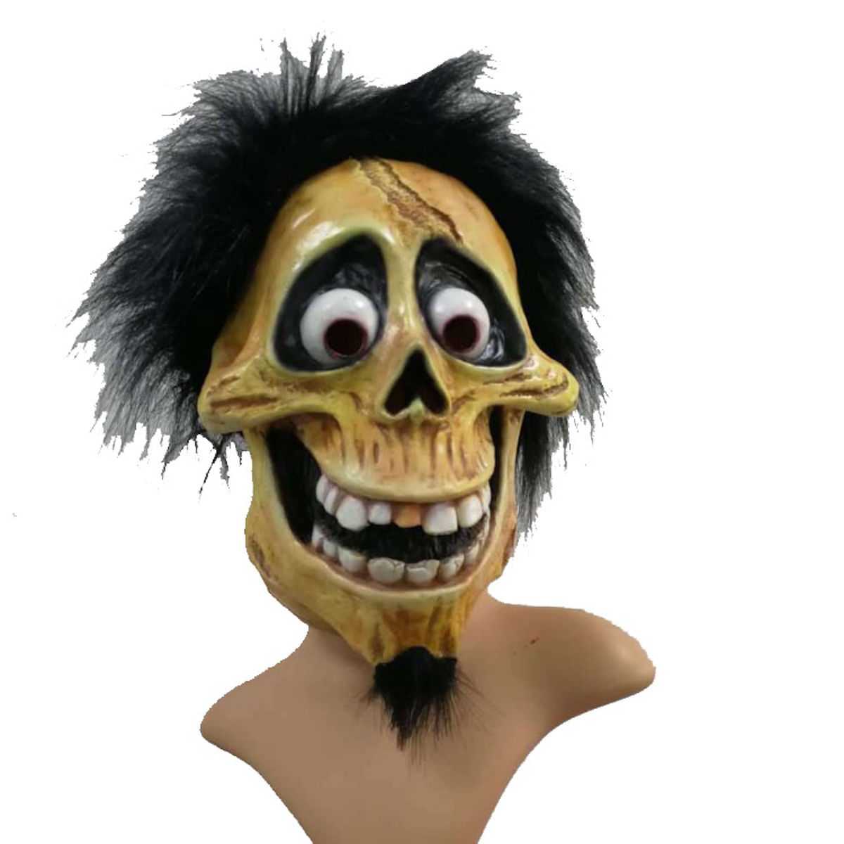 Mask Cocos Headgear, Látex, Rosto Inteiro, Fantasia De Cosplay Assustadora