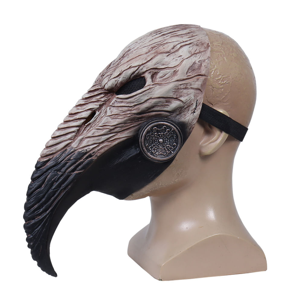 Máscara De Cosplay Plague Doctor Beak Latex Overhead Halloween