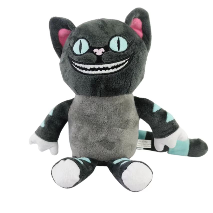 Brinquedo De Pelúcia Alices No País Das Maravilhas Cheshires Cat 25cm