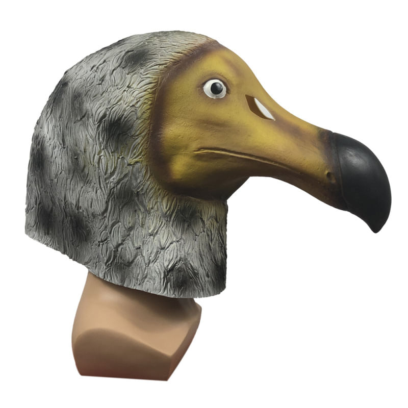 Mask God Bird Hood Latex Overhead Cosplay Festa De Halloween