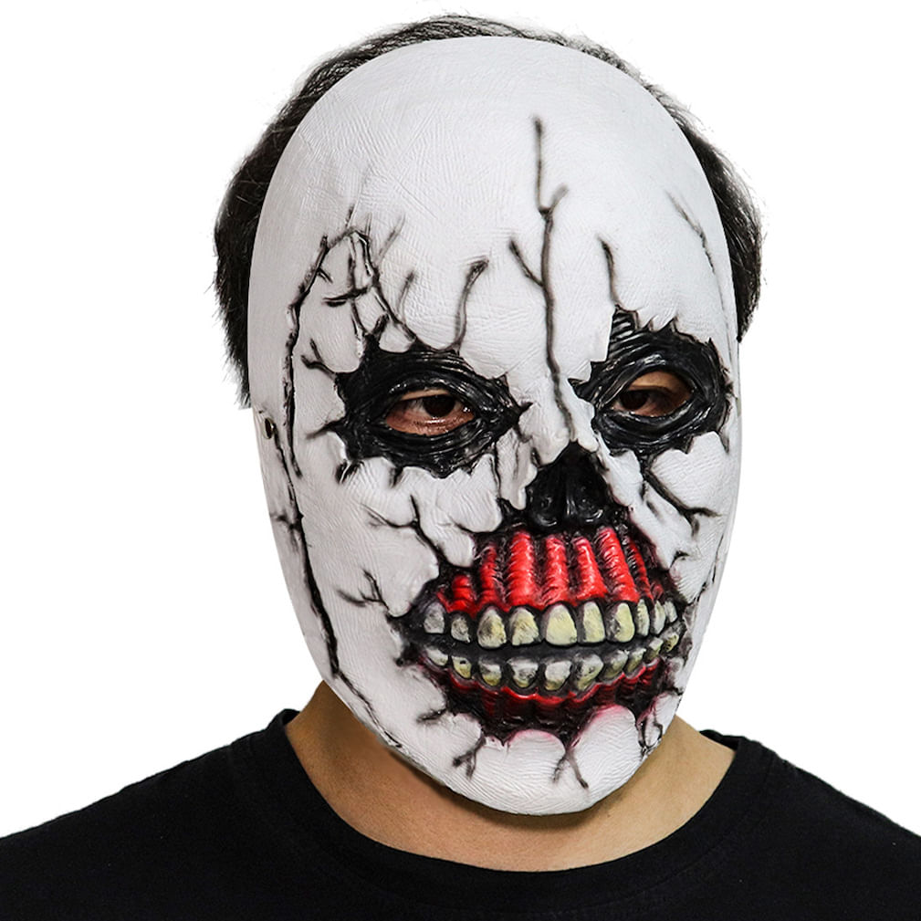 Mask Taoist 3d Funny Horror Latex Para O Carnaval De Halloween