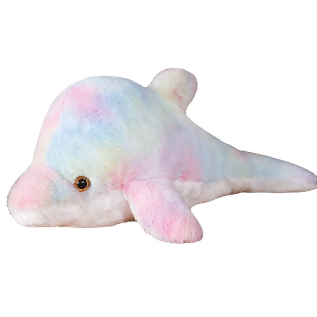 Boneca De Brinquedo De Pelúcia Lumious Dolphin 30cm
