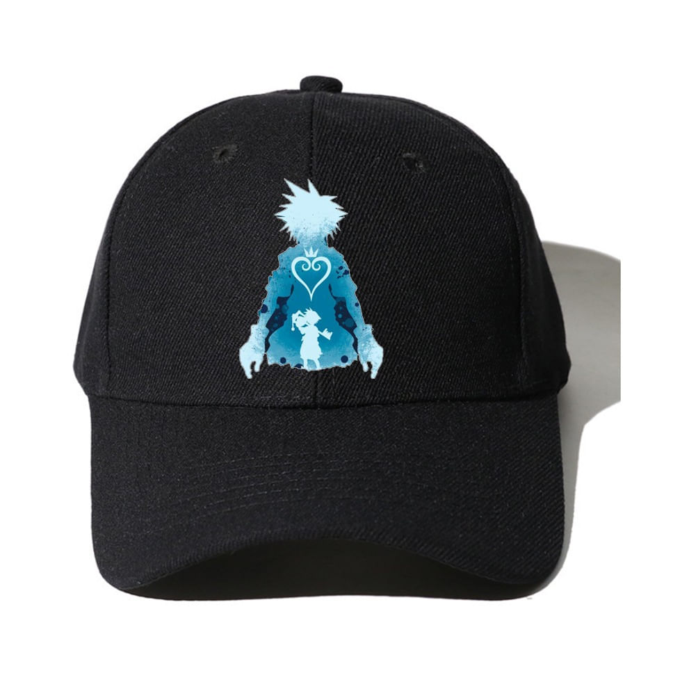 Boné De Beisebol Kingdoms Hearts Anime Para Crianças 56-58 Cm Ajustável