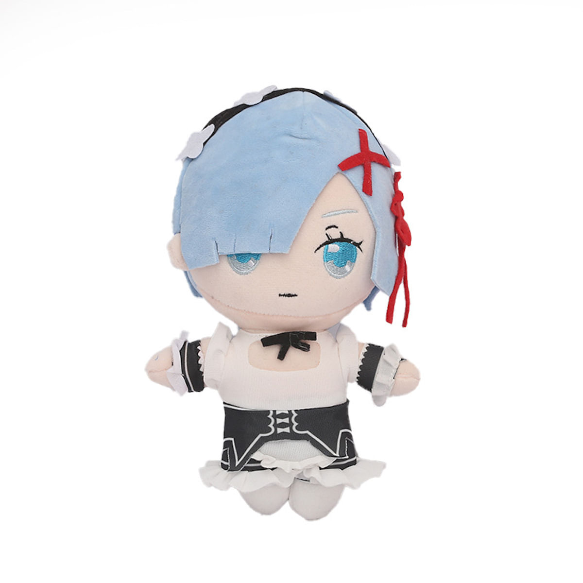 Boneca De Pelúcia Re: Zero Ram Rem 20cm Anime