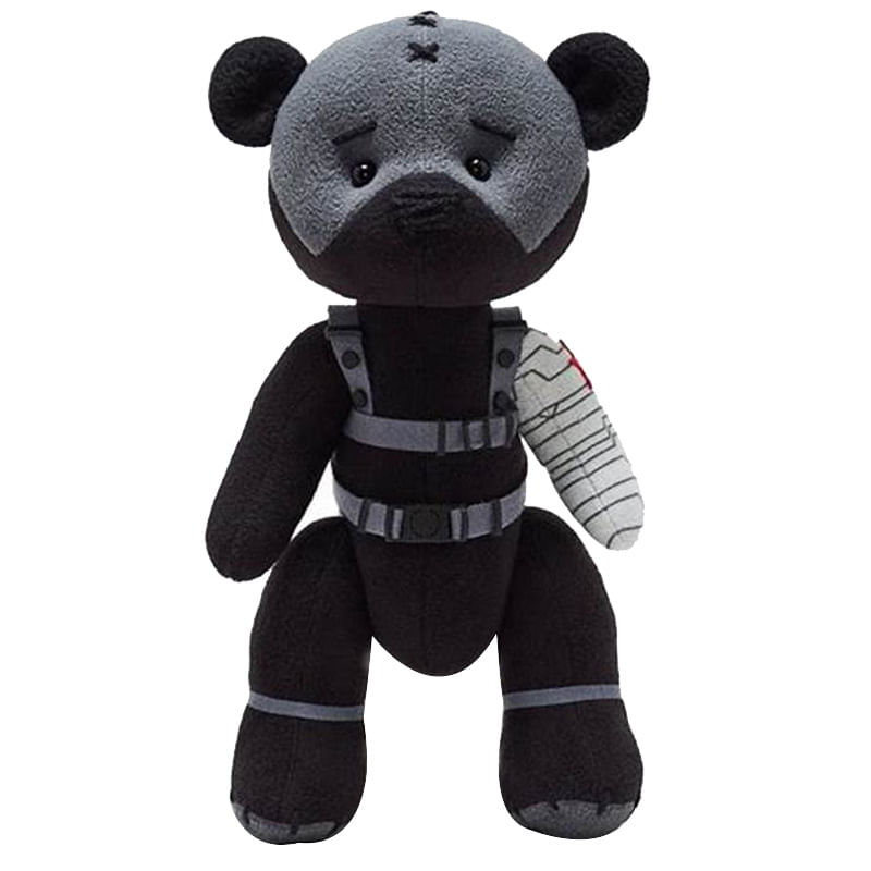 Conjunto De Bonecas De Pelúcia Winter Soldier Grey Rabbit 25 Cm, 2 Peças