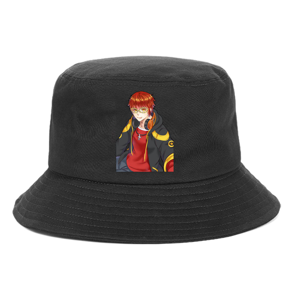 Bucket Hat Mystics Messengers Unknowns Anime Poliéster