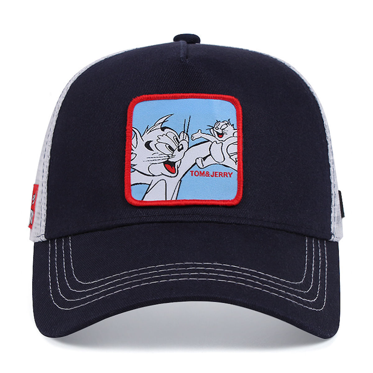 Boné De Beisebol Tom Jerrys Anime Snapback Hiphop Flat A