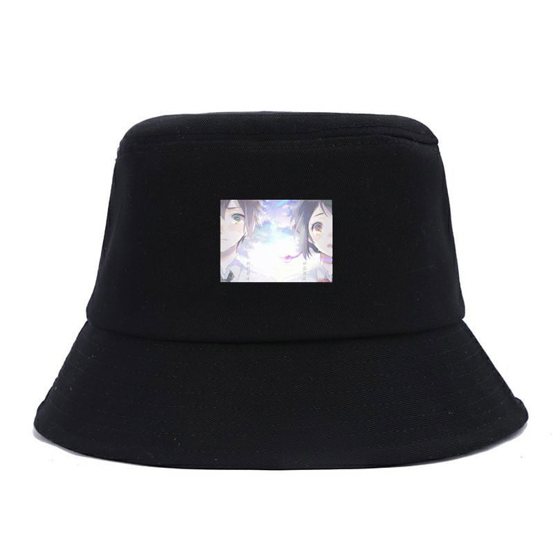 Bucket Hat Yours Names Anime Unissex Poliéster 56-58cm