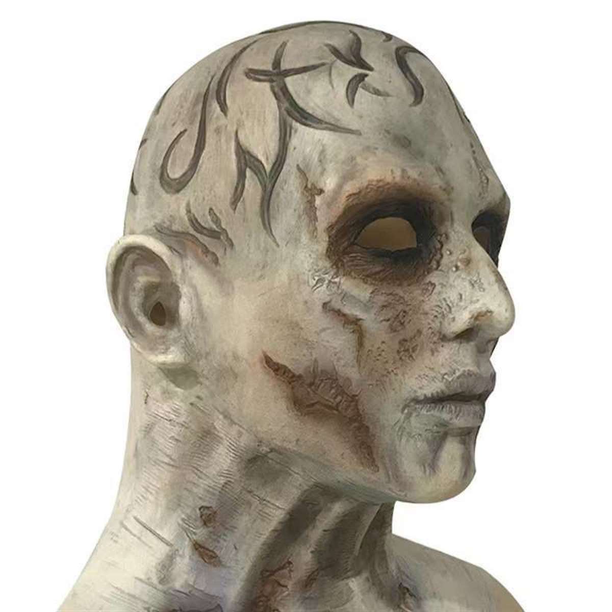 Máscara De Cosplay Red Witch Sayre Latex Para O Carnaval De Halloween