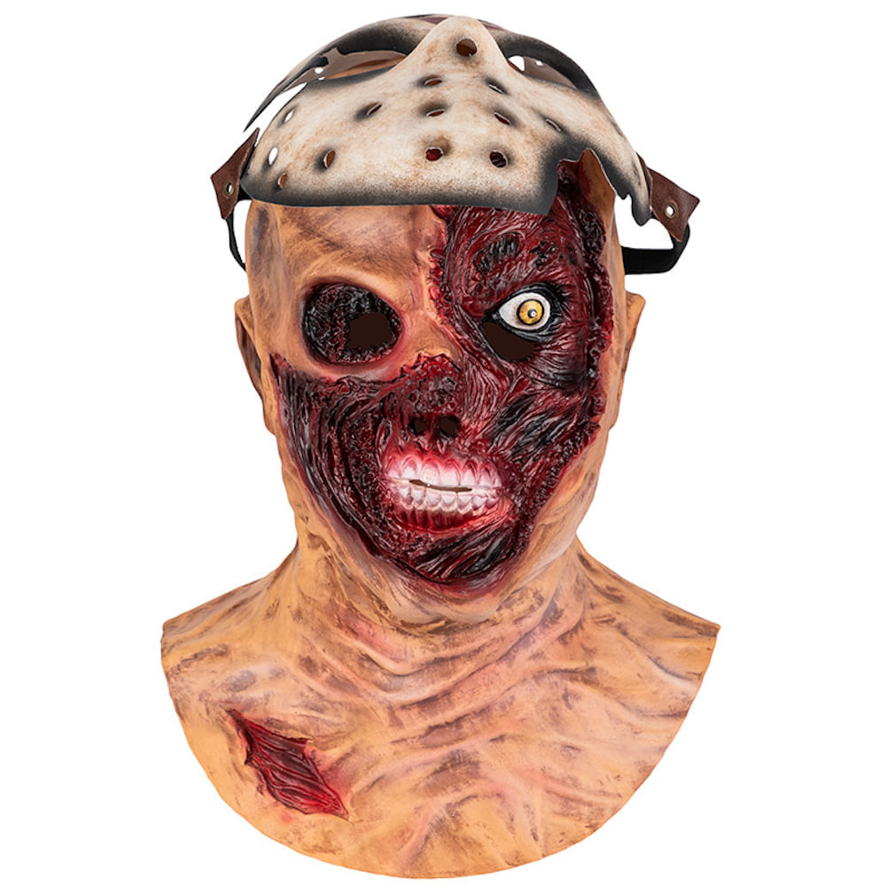 Máscara Jason's Latex Full Face Halloween Cosplay Prop