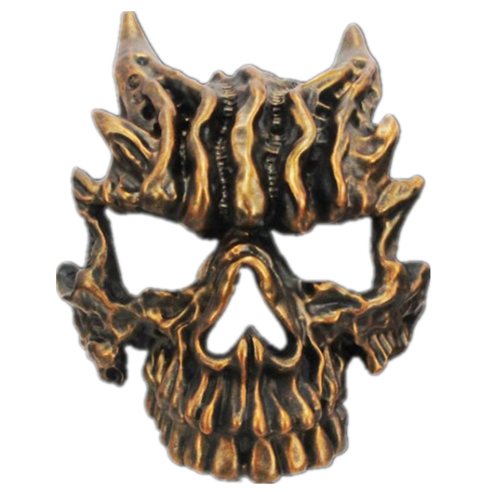 Máscara Ghosts Riders Devil Skull Latex Para O Carnaval De Halloween