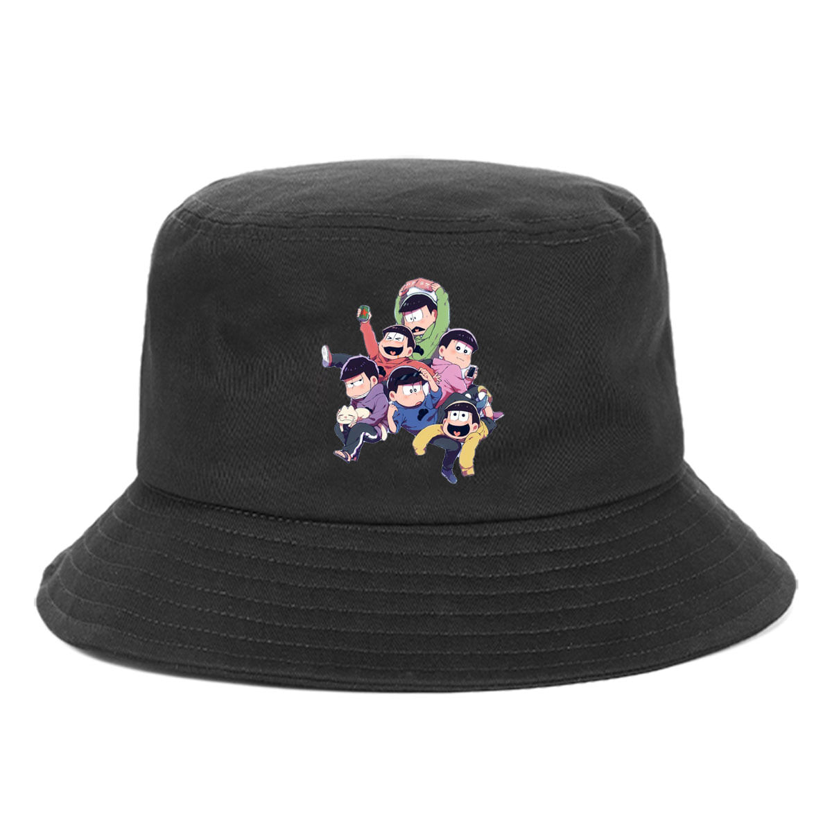 Algodão Com Proteção Solar Bucket Hat Studios Pierrots Anime