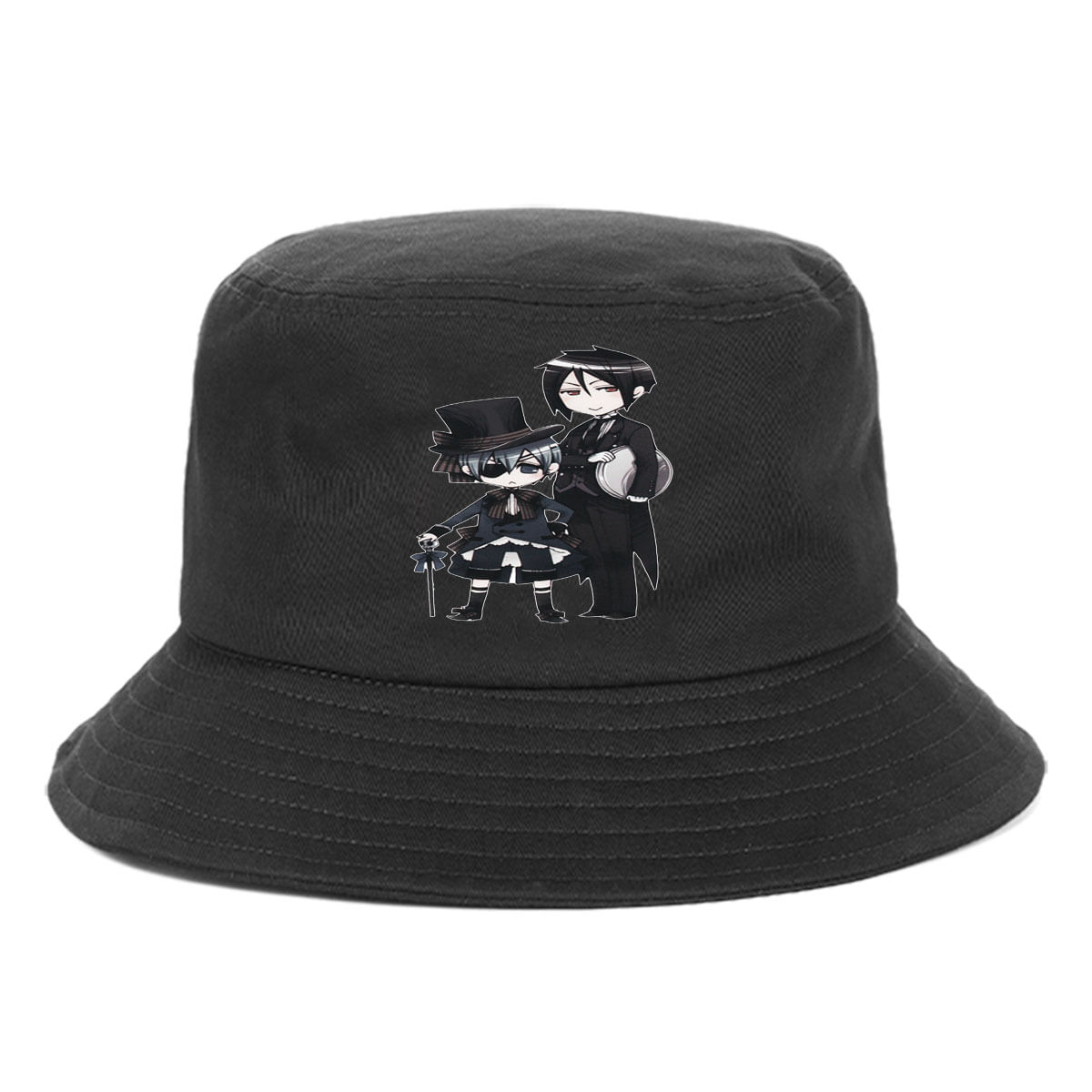 Bucket Hat Black Butlers Sebastians Michaelis Anime Sun