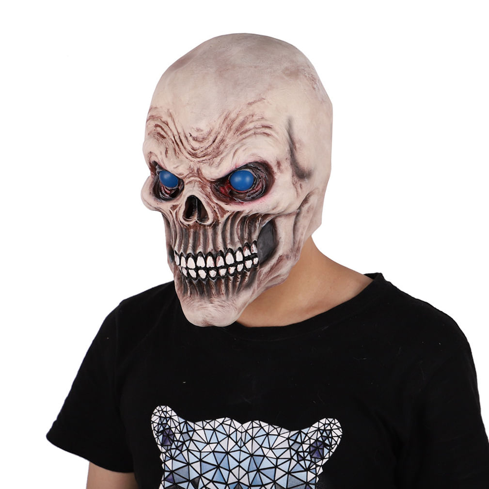Mask Ghosts Riders Latex Para Fantasia De Carnaval De Halloween