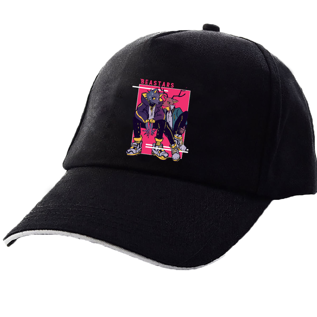 Boné De Beisebol Beastars Anime Snapback Hat De Algodão 56-60cm