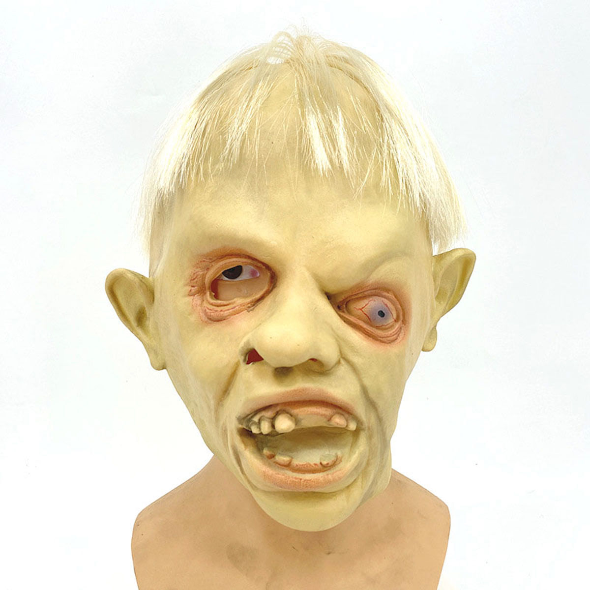 Mask Squint Party, Chapelaria De Látex, Adereços Assustadores De Cosplay