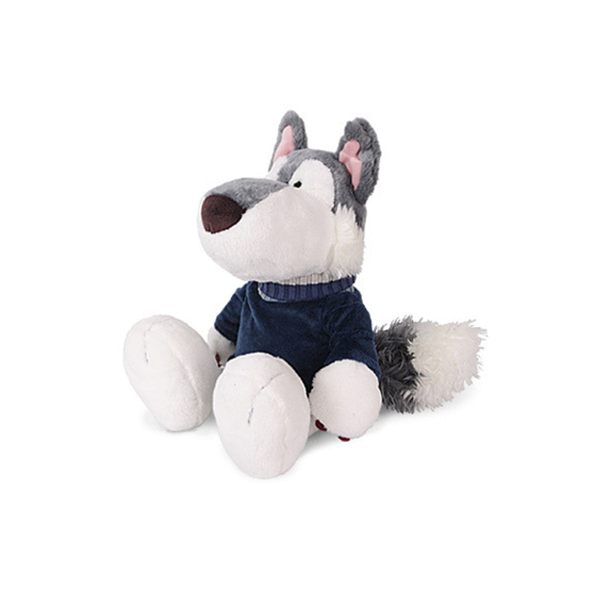Boneca De Brinquedo De Pelúcia German Husky 35cm
