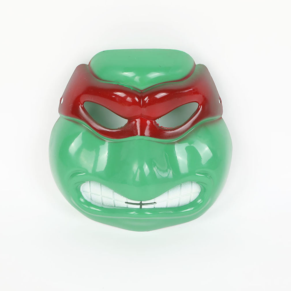 Mask Turtles, Capa Facial Completa De Plástico, Adereço De Cosplay Para Crianças