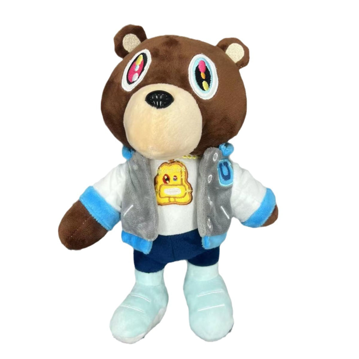 Boneca De Pelúcia Kanyes Teddys Bears Anime 28cm