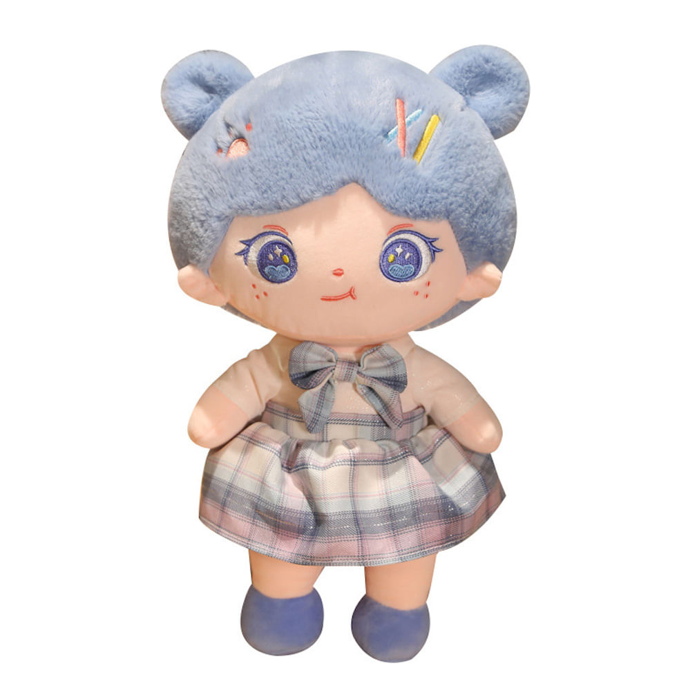 Boneca De Brinquedo De Pelúcia, Algodão, Menina, 25 Cm