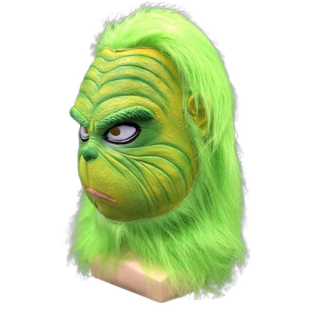 Máscara De Cosplay Grinch Halloween Carnival Easter Latex Tamanho Único