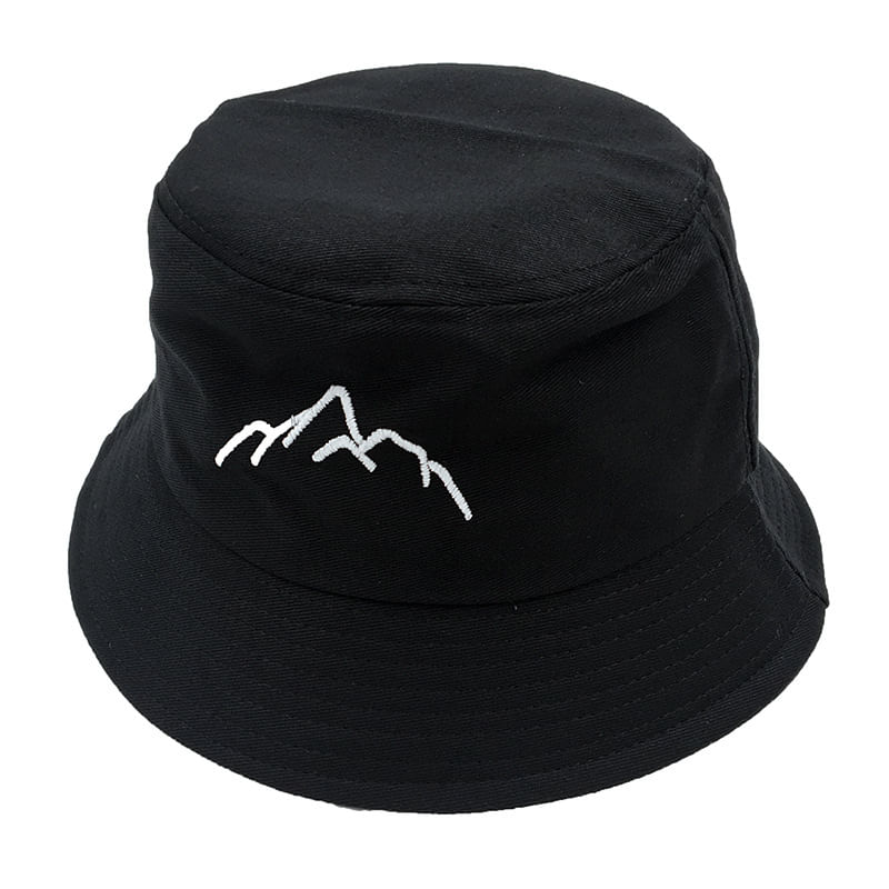 Proteção Solar De Anime Bucket Hat Mountains Para Adultos