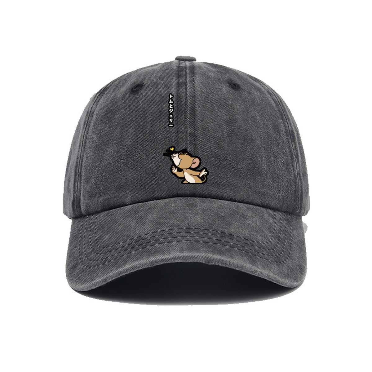Boné De Beisebol Tom And Jerry Anime Snapback Hat Para Adultos