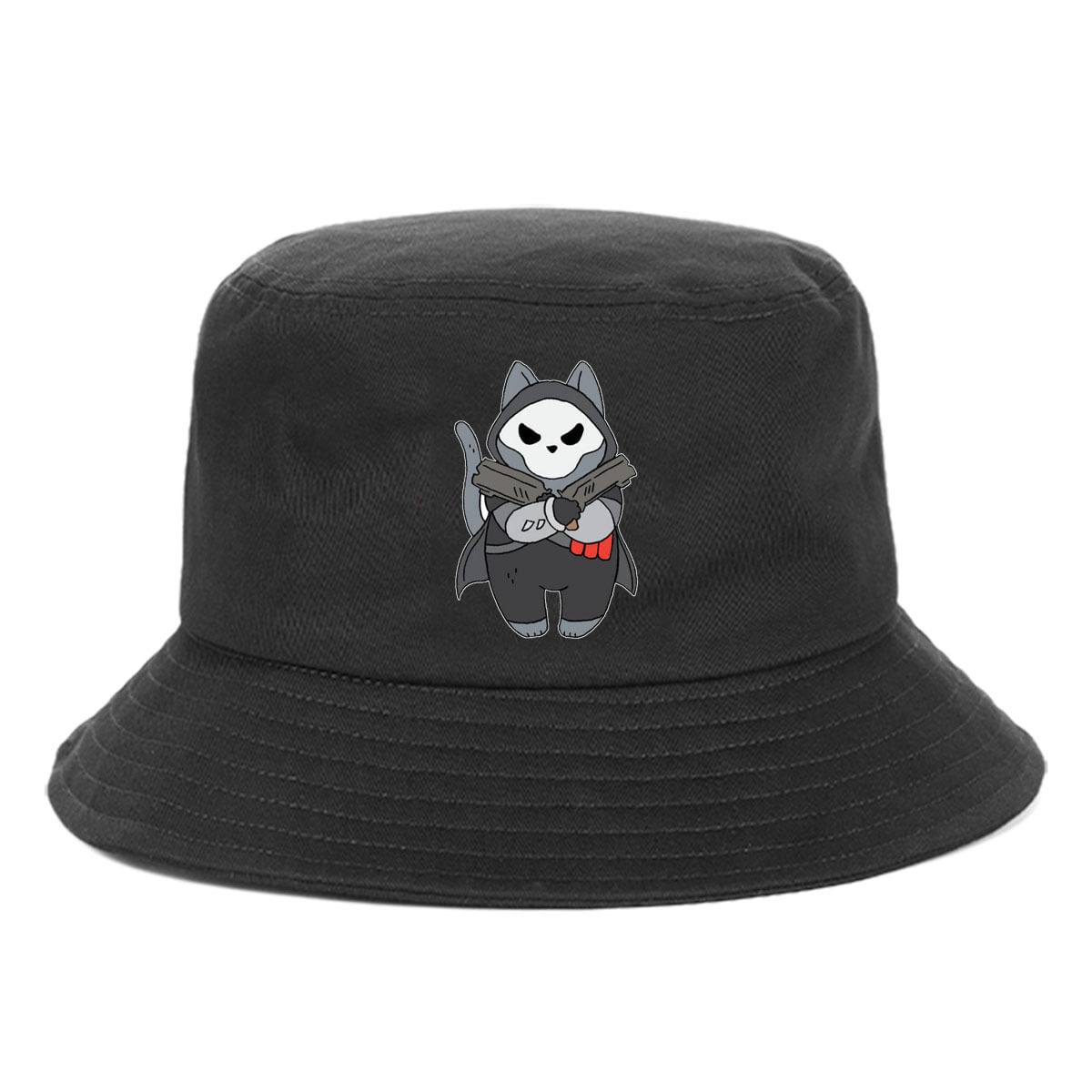 Bucket Hat Overwatch Anime Unissex Casual Beach Fisherman