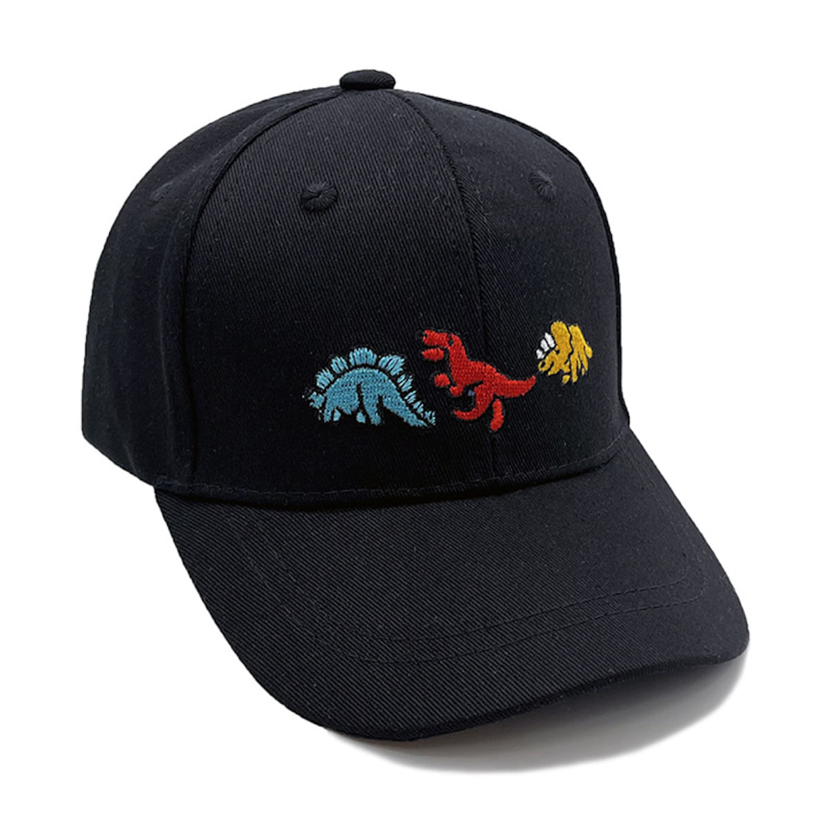 Boné De Beisebol Anime Hat Three Dinosaur Para Homens E Mulheres