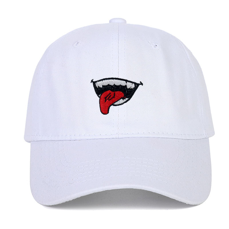 Anime De Boné De Beisebol Mouths Para Homens E Mulheres - Tamanho Ajustável