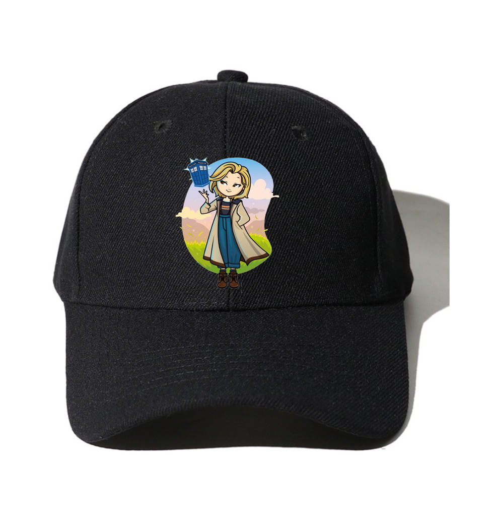 Boné De Beisebol Doctor Who Anime Para Crianças Ajustável 56-58cm