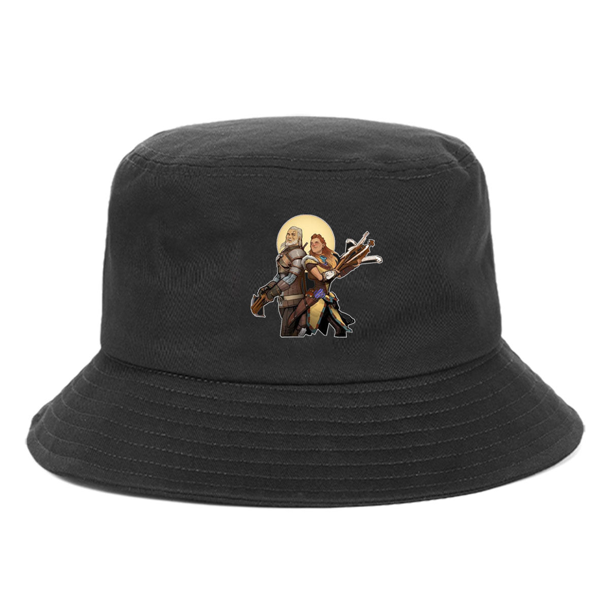 Bucket Hat Witchers 3 Wilds Hunts Anime Unissex 56-58 Cm