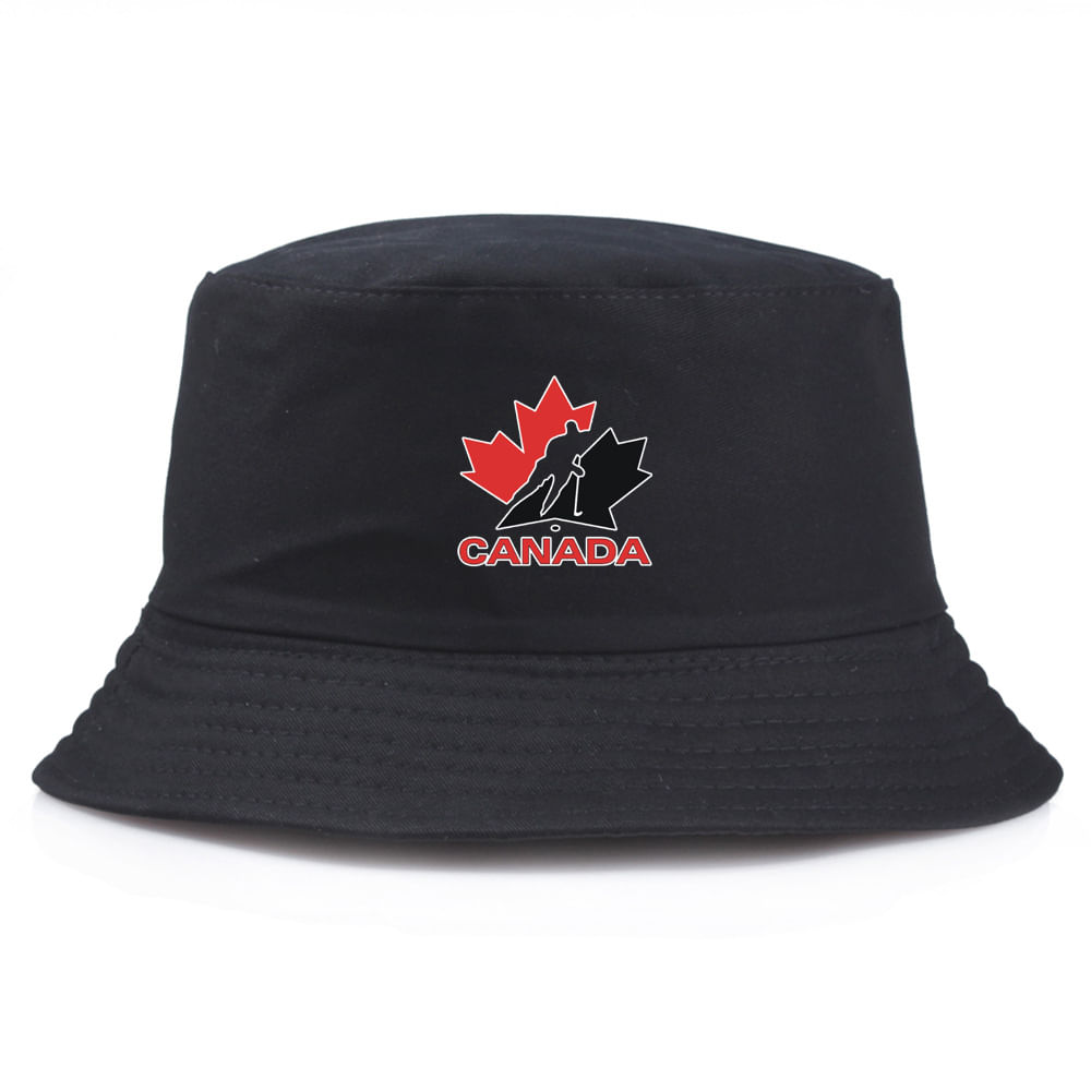 Bucket Hat Canada Anime Unissex Casual Beach Sun 56-58 Cm