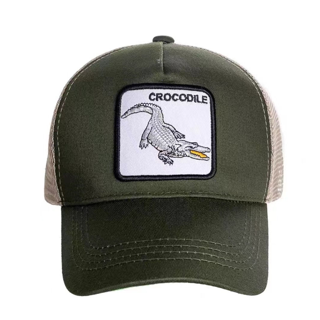 Boné De Beisebol Crocdiles Anime Para Crianças 56-58 Cm Ajustável