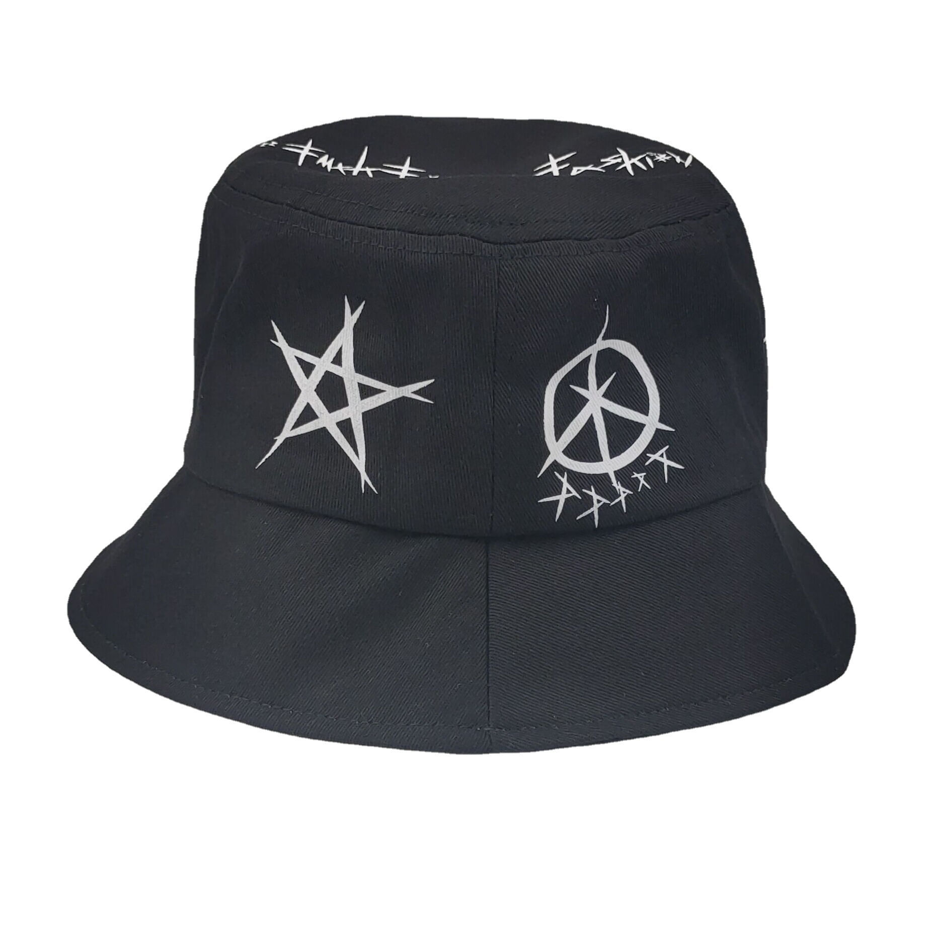 Bucket Hat Anchors Anime Unissex Casual Beach Sun 56-58 Cm