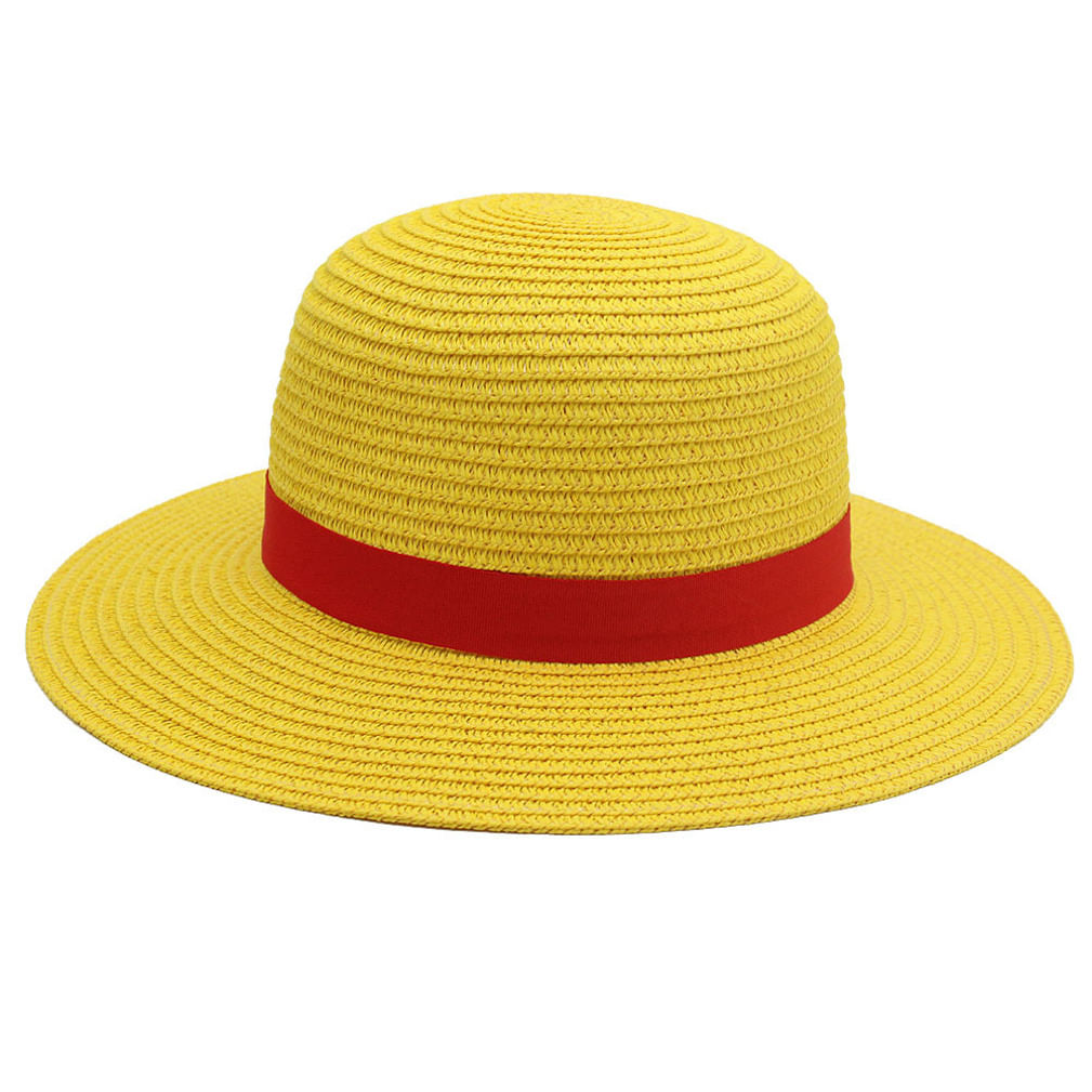 Bucket Hat Luffy Straw Hat Chapéu De Sol Unissex De 58 Cm Para Mulheres E Homens