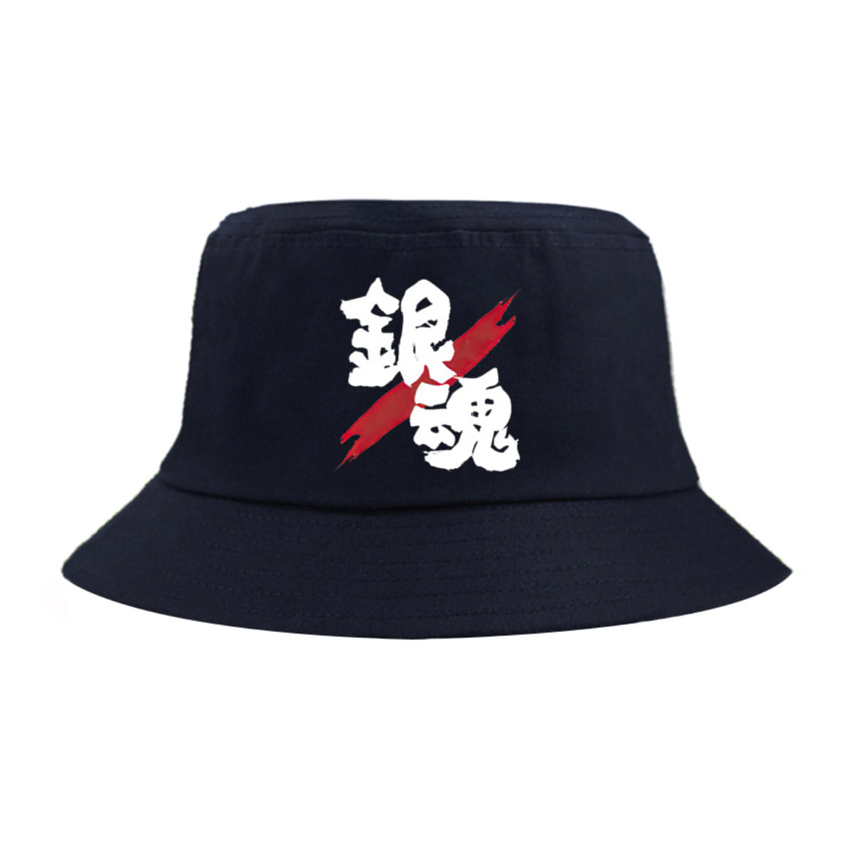 Bucket Hat Gintamas Anime Unissex Casual Beach Fisherman's Sun