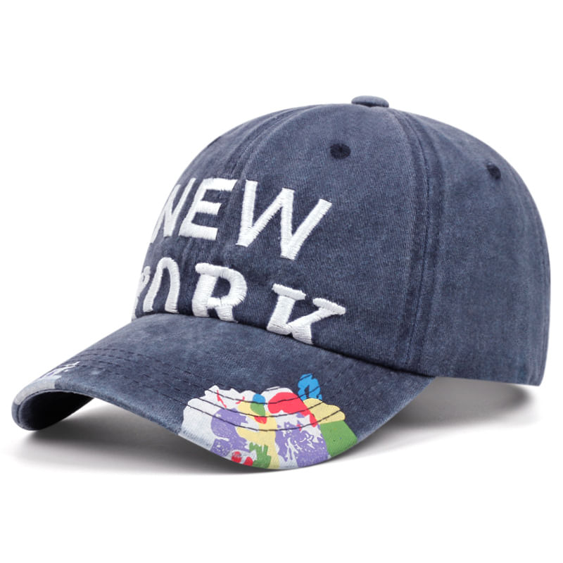 Boné De Beisebol New York Anime Para Crianças 56-58 Cm Ajustável