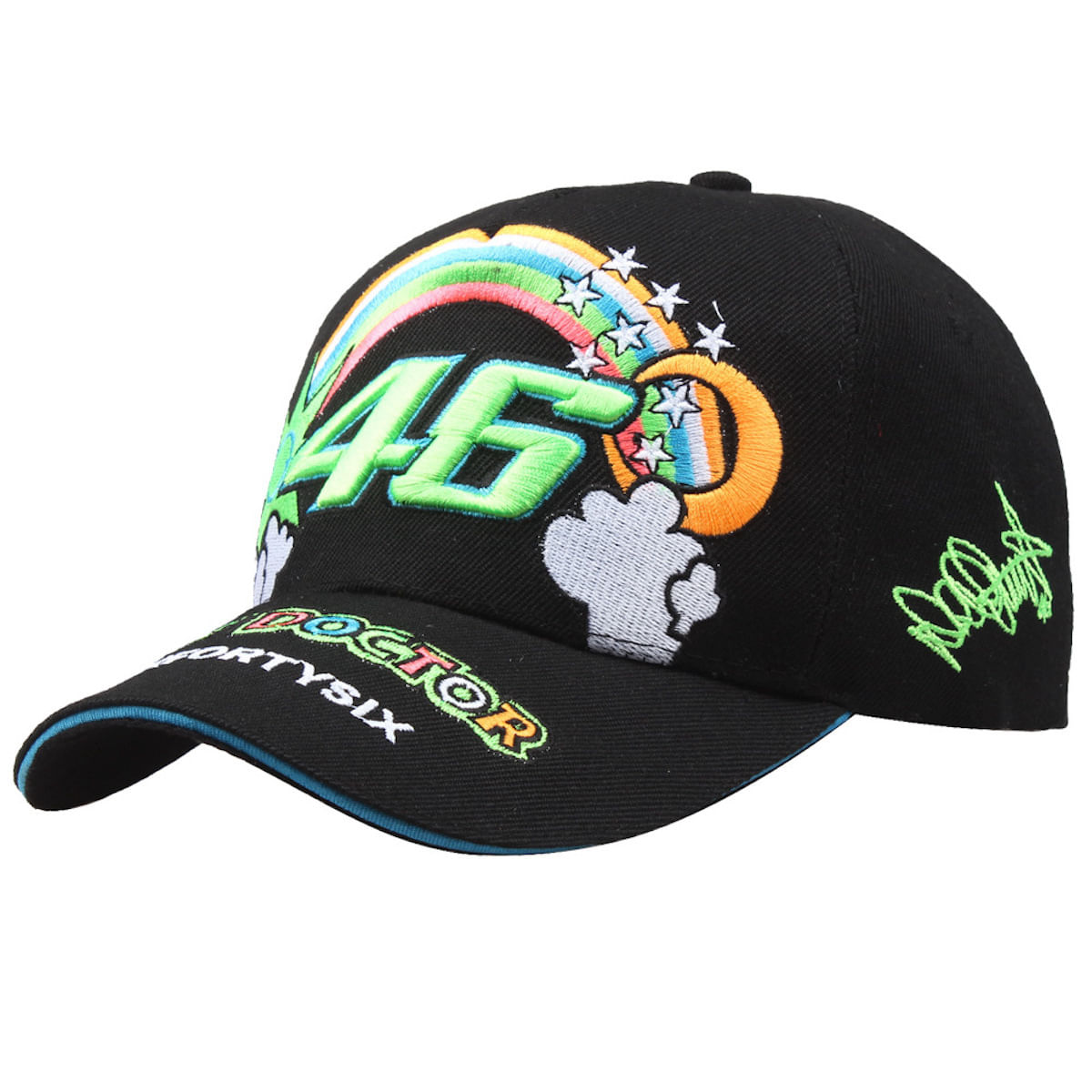 Boné De Beisebol 46 Doctors Anime Snapback Hat De Algodão 58-60cm
