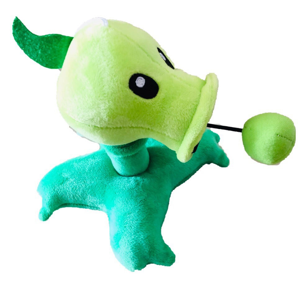 Boneca De Pelúcia Plants Vs Zombies Peashooter Anime Plush 10-20 Cm