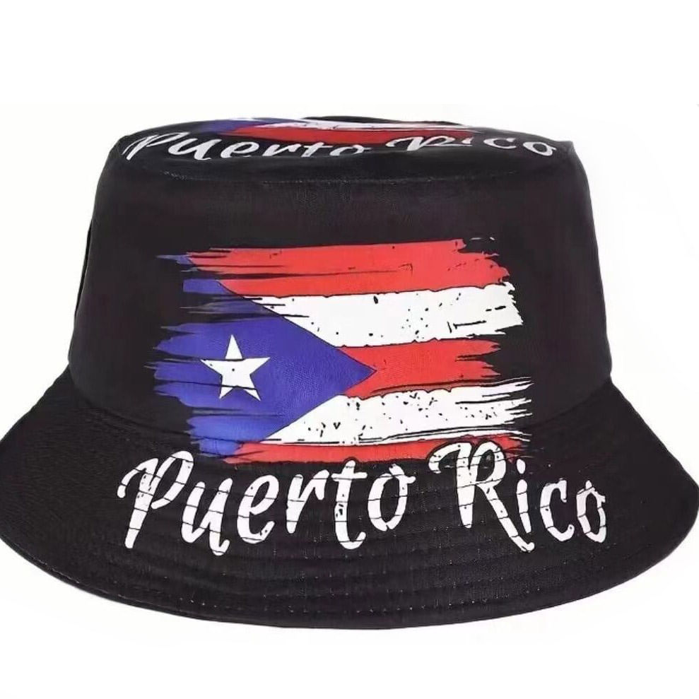 Bucket Hat Puertos Ricos Anime Casual Beach Fisherman