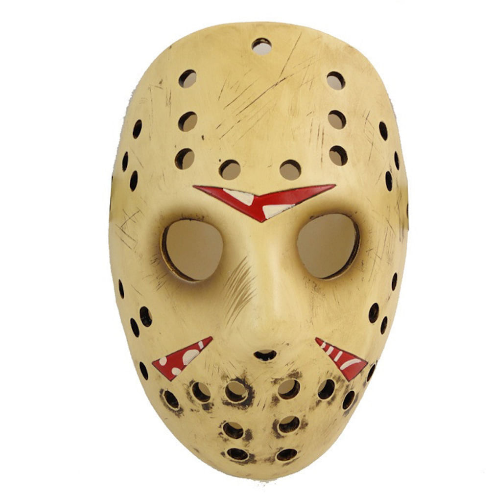 Máscara Spooky Jason Resin Face Full Face Halloween
